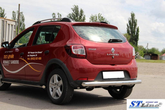Back arc AK002 (stainless) for Dacia Sandero 2013-2020 - Reelken Auto