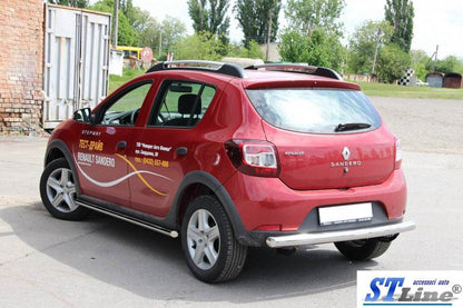 Back arc AK002 (stainless) for Dacia Sandero 2013-2020 - Reelken Auto