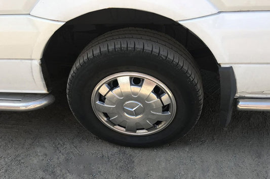 Stainless Steel Wheel Covers Petals (1-piece, Set of 4) for Volkswagen Crafter 2006-2016 - image 2