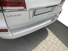 Rear Bumper Insert Chrome (2012-2015) for Lexus LX570/450d 2008-2022 - image 2