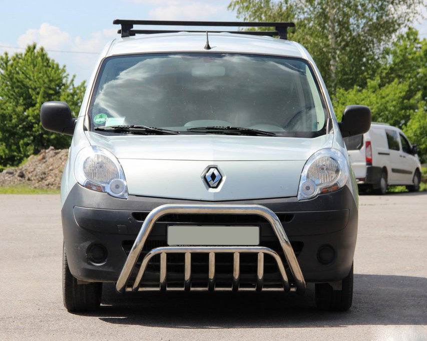 The WT002 bumper guard (stainless) for Renault Kangoo 2008-2020 - Reelken Auto