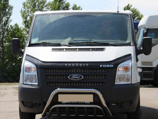 Kengurâtnik WT002 (2006-2014, stainless.) for Ford Transit 2000-2014 - Reelken Auto
