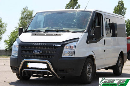 Kengurâtnik WT002 (2006-2014, stainless.) for Ford Transit 2000-2014 - Reelken Auto