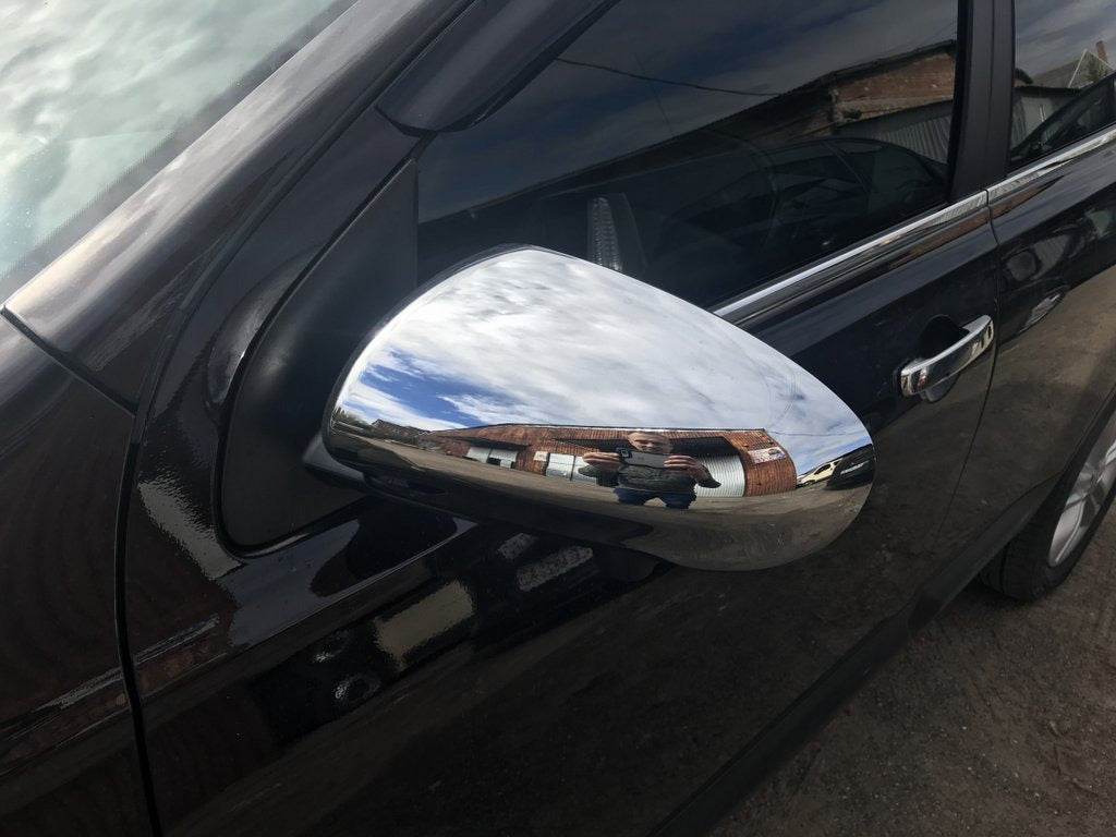 Covers for mirrors (2 pieces, layer.) for Nissan Qashqai 2010-2014 - Reelken Auto