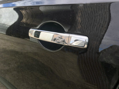 Chrome Door Handle Covers (4 pcs, Stainless Steel) for Nissan Qashqai 2007-2010 - image 1