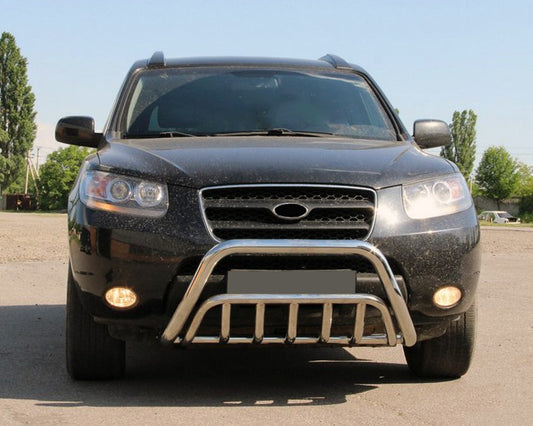 Bull Bar WT002 (Stainless Steel) for Hyundai Santa Fe 2 2006-2012 - image 1