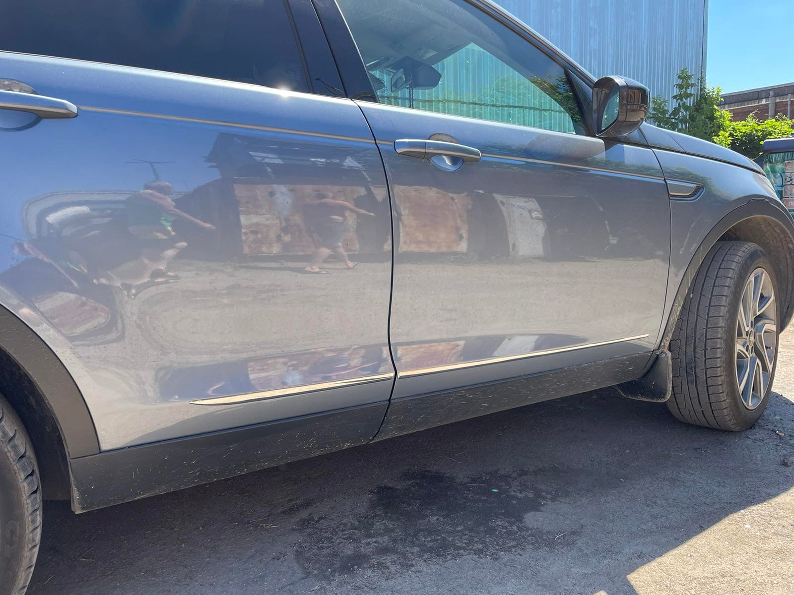 Chrome Door Moldings (4 pcs, Stainless Steel) for Land Rover Discovery Sport 2014- - image 1