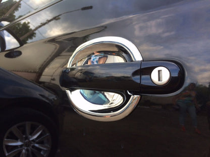 Door handle bowls (4 pcs, plastic) for Volkswagen Golf Plus 2004-2014 - image 1