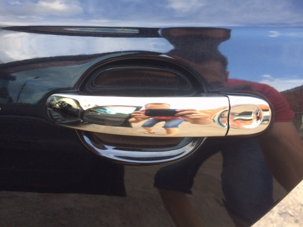 Chrome Door Handle Covers (4 pcs, Stainless Steel) for Volkswagen Golf Plus 2004-2014 - image 4