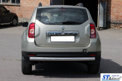 Rear bar straight (stainless steel) for Dacia Duster 2008-2018 - image 3