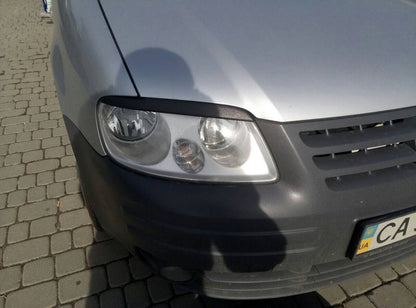 Headlight eyebrows (black) for Volkswagen Caddy 2004-2010 - image 9