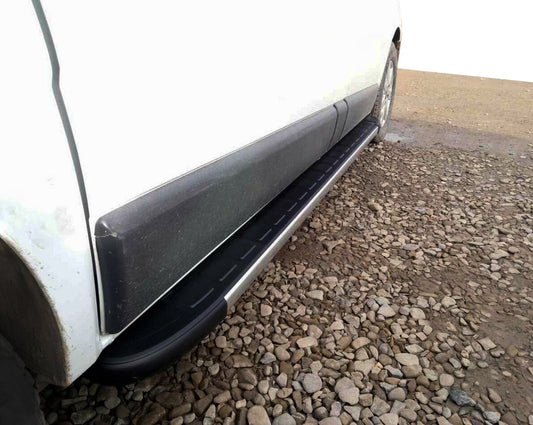 Side area Duru (2 pcs., Aluminum) for Nissan Primastar 2002-2014 - image 1