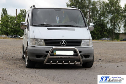 Kengurâtnik WT003/4 (stainless steel.) for Mercedes Vito W638 1996-2003 - image 2