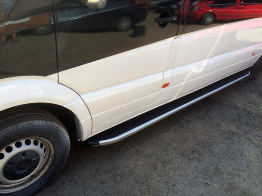 Side Steps Fullmond (2 pcs, aluminum) for Volkswagen Crafter 2006-2016 - image 1