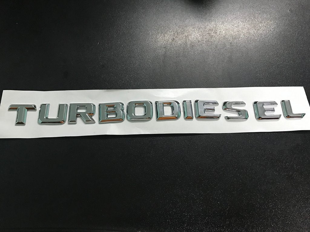Turbodiesel Badge (OEM style) for Mercedes E-сlass W210 1995-2002 - image 1