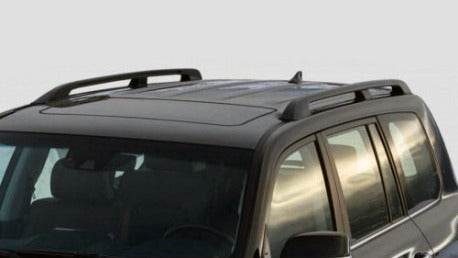 Roof rails original design Premium Black (2 pcs) for Toyota Land Cruiser 200 - Reelken Auto