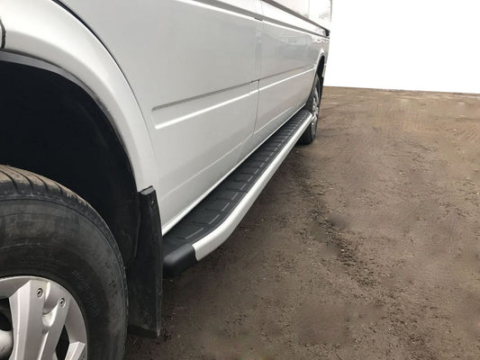 Side Steps Fullmond (2 pcs, aluminum) for Volkswagen LT 1995-2006 - image 1