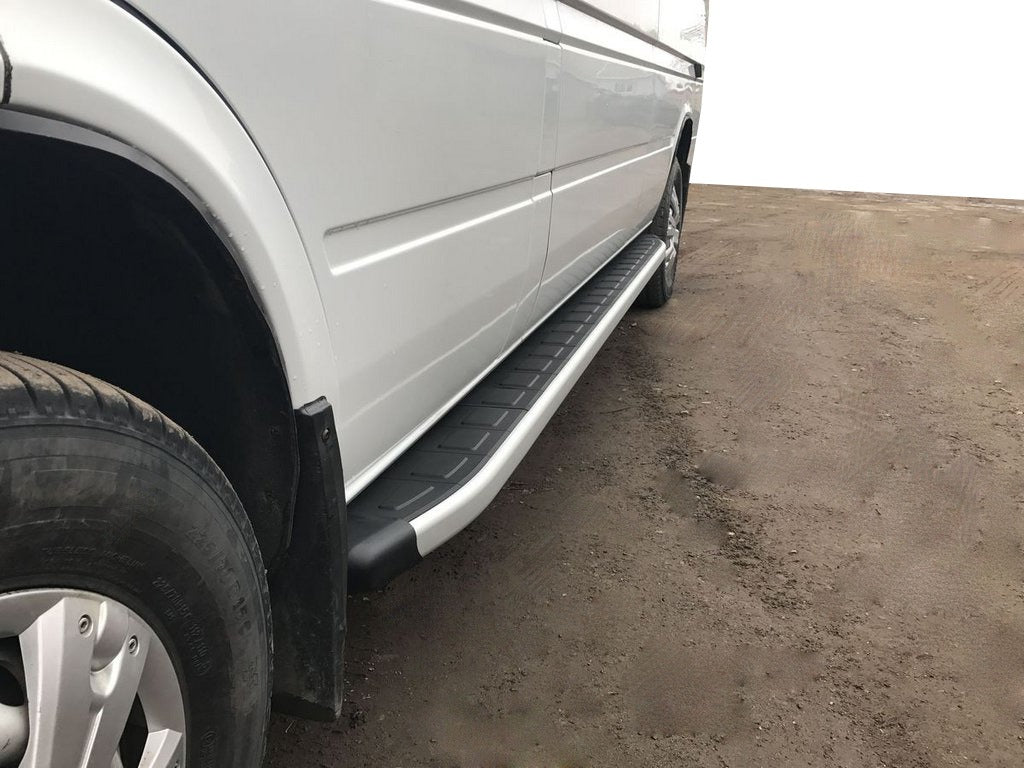 Side Steps Fullmond (2 pcs, aluminum) for Mercedes Sprinter W901/902/903/904/905 1995-2006 - image 1