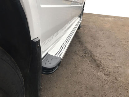 Side Steps Maya V2 (2 pcs, Aluminum) for Volkswagen LT 1995-2006 - image 1
