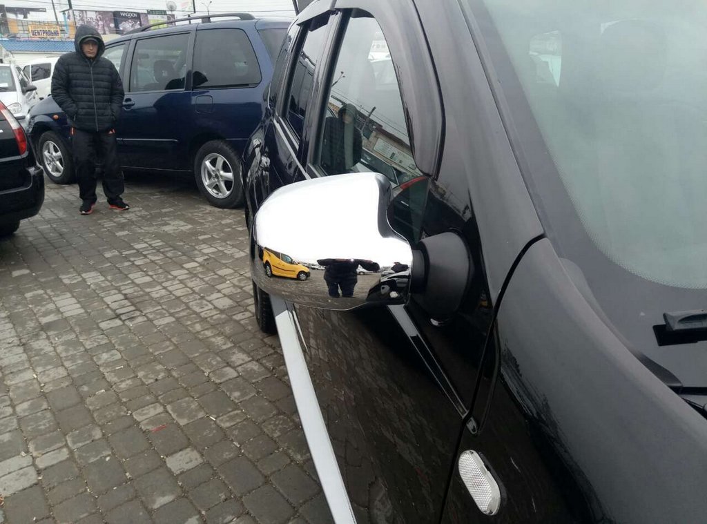 Mirror covers (2 pcs) for Renault Logan MCV 2005-2013 - image 2