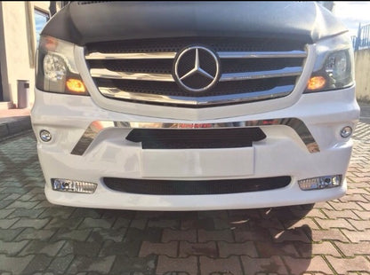 Front bumper lip ERA (2013↗) for Mercedes Sprinter W906 2006-2018 - image 2