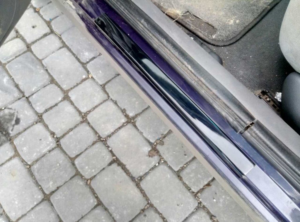 Door Sill Covers (2 pcs, ABS) for Renault Laguna 1994-2001 - image 2