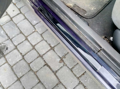 Door Sill Covers (2 pcs, ABS) for Renault Laguna 1994-2001 - image 2