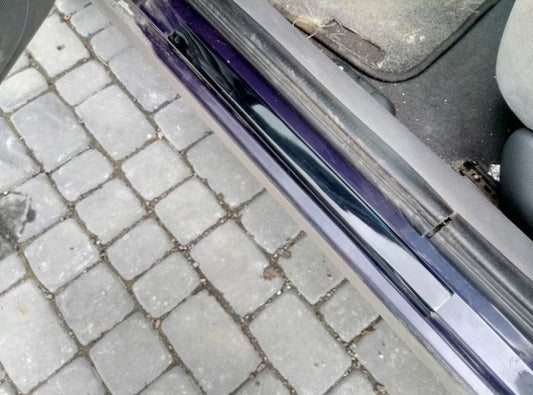 Door Sill Covers (2 pcs, ABS) for Renault Laguna 1994-2001 - image 2