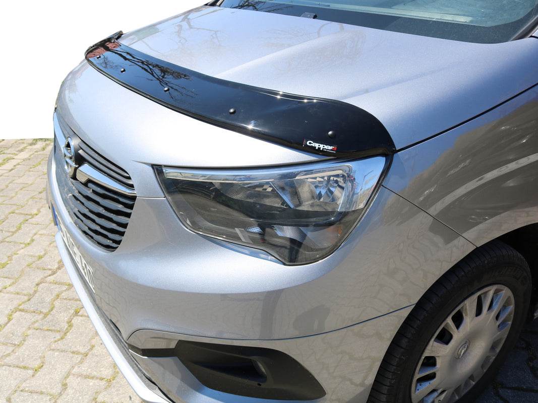 The hood deflector (EuroCap) for Opel Combo 2019↗ - Reelken Auto