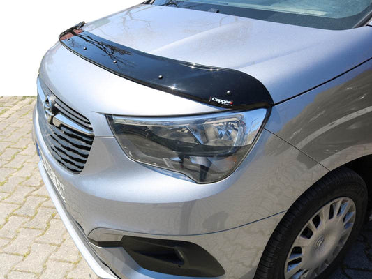 The hood deflector (EuroCap) for Opel Combo 2019↗ - Reelken Auto
