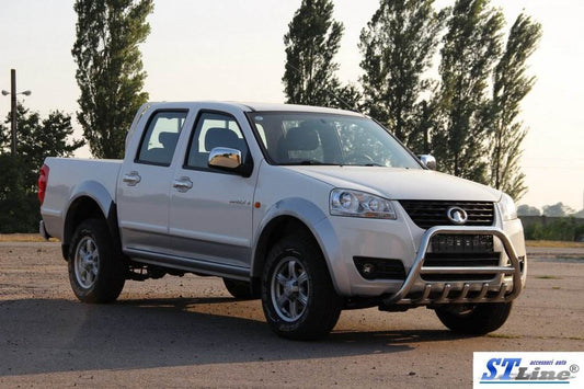The WT003 bumper guard (stainless) for Great Wall Wingle 5 - Reelken Auto