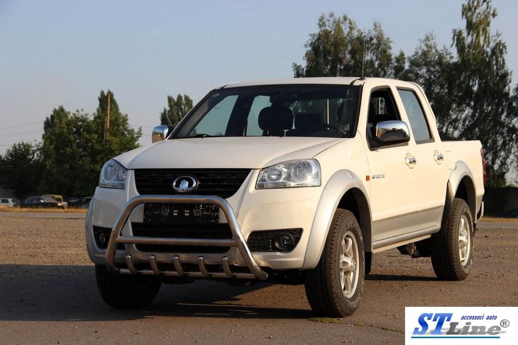 The WT003 bumper guard (stainless) for Great Wall Wingle 5 - Reelken Auto