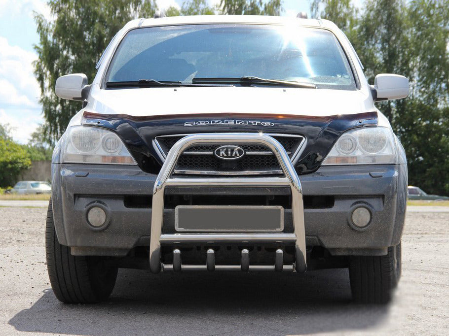 Bull Bar QT007 (Stainless Steel) for Kia Sorento I BL 2002-2009 - image 1