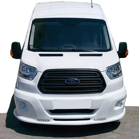 Front bumper lip LED (2014-2019, primed for painting) for Ford Transit 2014- - image 1