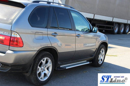 Lateral pipe Special (2 pieces, stainless steel) for BMW X5 E-53 1999-2006 - Reelken Auto