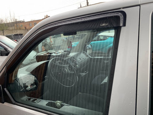 Window Deflectors (2 pcs, HIC) for Volkswagen T5 2010-2015 - image 1