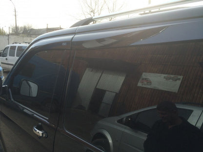 Window Deflectors (4 pcs, Sunplex Sport) for Volkswagen T5 Multivan 2003–2010 - image 5