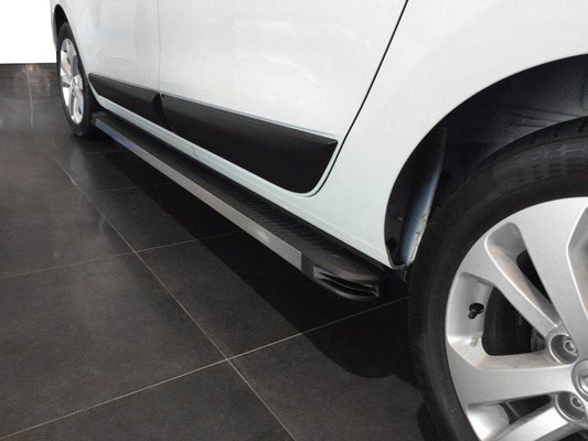 Lateral platforms Maya V1 (2 pieces, aluminum) for Dacia Lodgy 2012-2022 - Reelken Auto