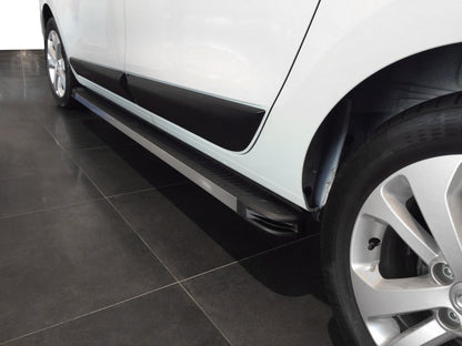 Side Steps Maya V1 (2 pcs, Aluminum) for Renault Lodgy 2013-2022 - image 1