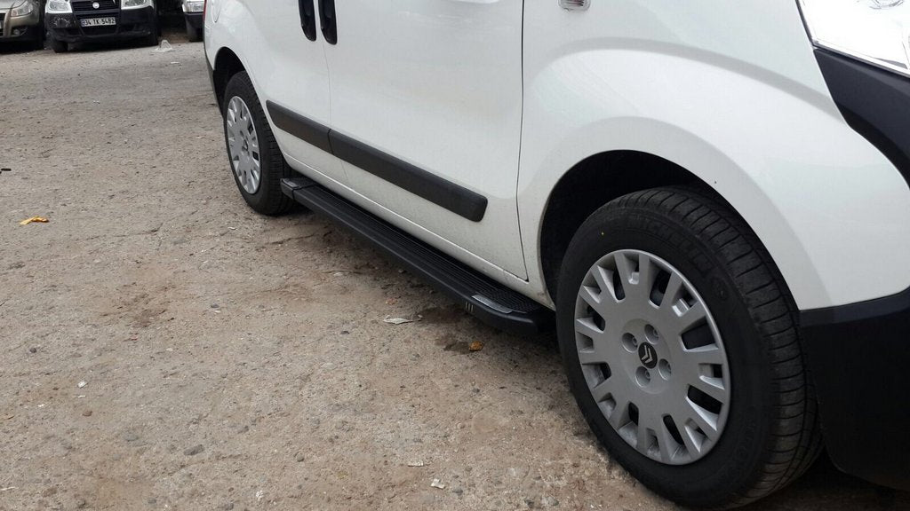 Side Steps Rainbow Black (2 pcs, Aluminum Profile) for Fiat Fiorino/Qubo 2008-2024 - image 4