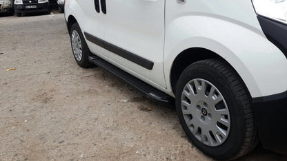 Side Steps Rainbow Black (2 pcs, Aluminum Profile) for Fiat Fiorino/Qubo 2008-2024 - image 4