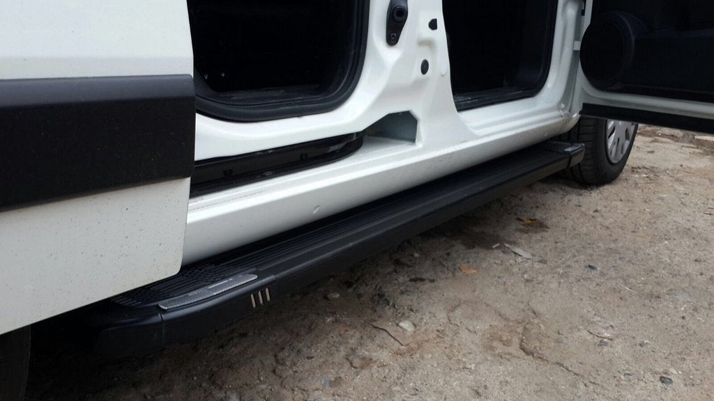 Side Steps Rainbow Black (2 pcs, Aluminum Profile) for Citroen Nemo 2007-2017 - image 6