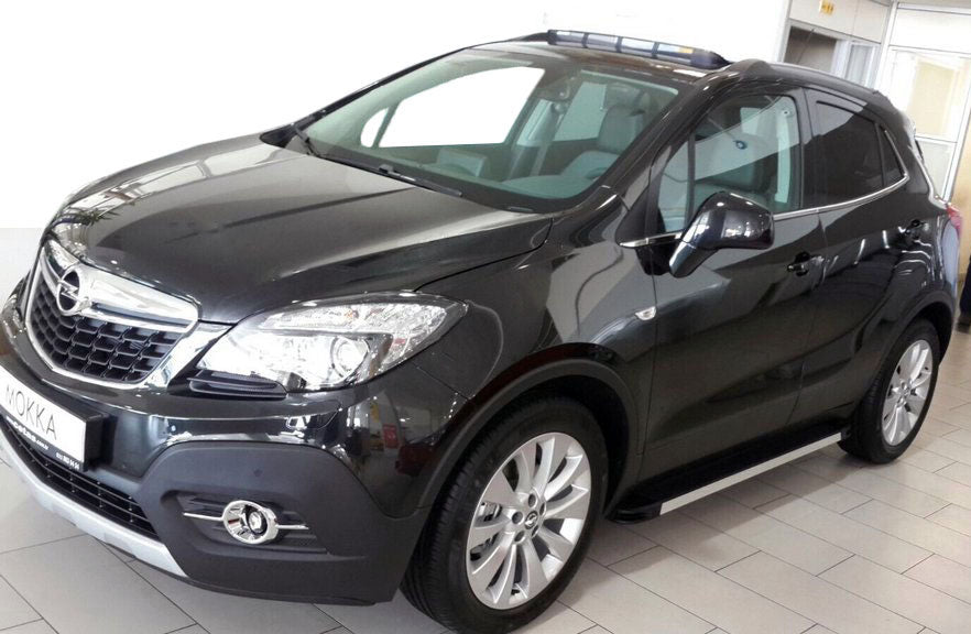 Side Steps Maya V1 (2 pcs, Aluminum) for Opel Mokka 2012-2021 - image 3