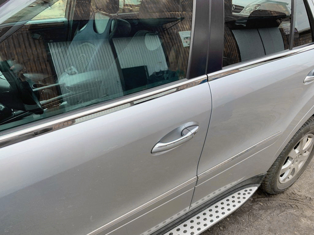 Exterior window trim stainless steel (4 pcs) for Mercedes ML W164 2005-2011 - image 1