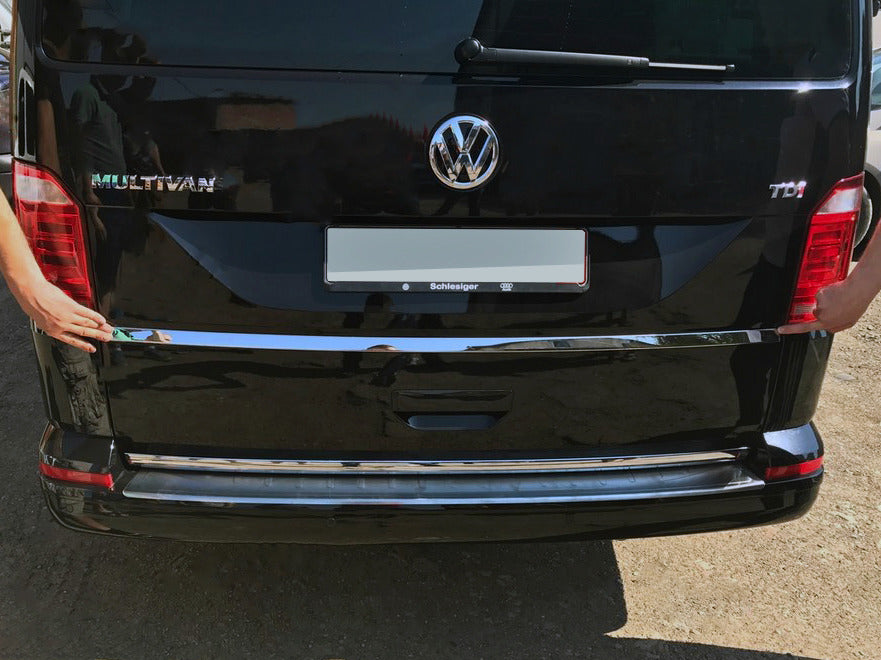 License Plate Trim Stainless Steel for Volkswagen T6 2015-2024 - image 3