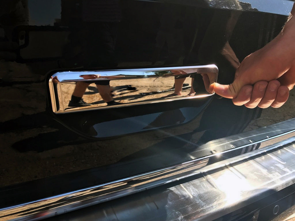 Rear door handle cover (stainless steel) for Volkswagen T6 2015-2024 - image 5