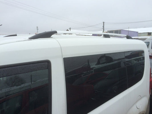 Chrome Roof Rails for Fiat Doblo II 2010-2022 - image 2
