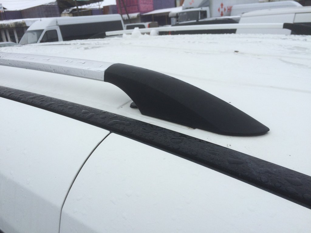 Chrome Roof Rails for Fiat Doblo II 2010-2022 - image 3