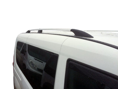Chrome Roof Rails for Fiat Doblo II 2010-2022 - image 1
