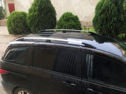 Aluminum Roof Rails (Chrome) for Mazda 5 2010-2018 - image 1